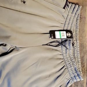 Under armour sweat pants, large, grey